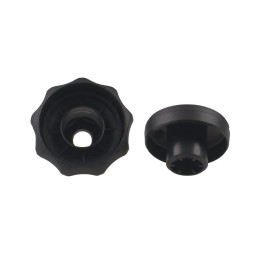 Hlava - růžice plastová pr. 50 mm ke šroubu M10