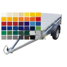 Plachta PRAKTIK 2 přes bočnice (volitelná barva) + přísl.