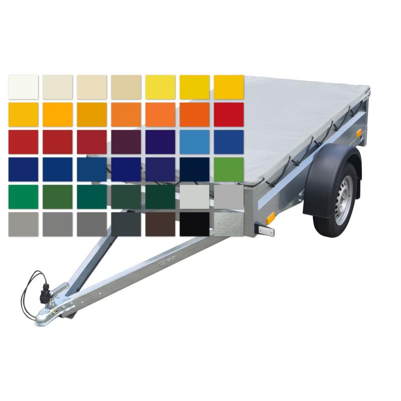 Plachta PRAKTIK 2 přes bočnice (volitelná barva) + přísl.