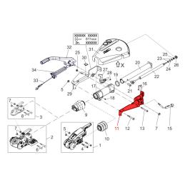 Těleso nájezdové brzdy AL-KO 130V/150V/200V (2. generace), levá část
