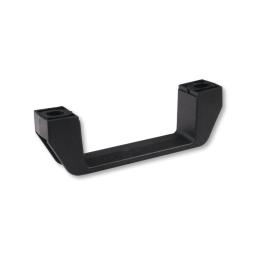 Madlo plastové 137 mm bez krytek šroubů, černé