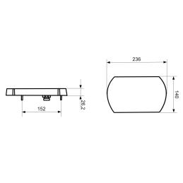 Svítilna Lucidity 26078 sdružená LED 12V, L-BL/BR/KO/ML/RZ/baj5, IP67
