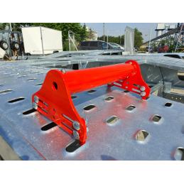 Klín rychloupínací univerzální, červený