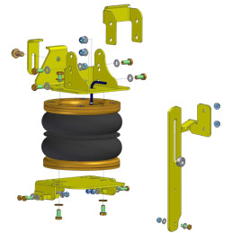 Fiat Ducato 280/290 (1982-1994) přídavné vzduchové měchy Dunlop