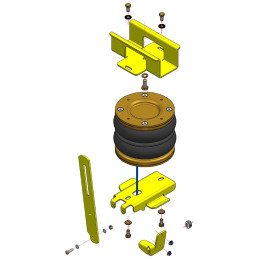 Fiat Ducato X230 (1994-2002) přídavné vzduchové měchy Dunlop