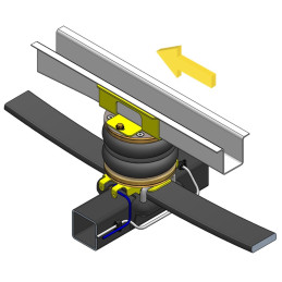 Peugeot Boxer X230 (1994-2002) - vzduchové pérování Dunlop