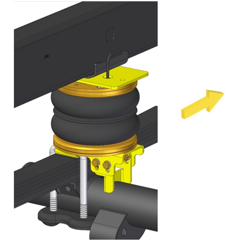 Toyota Hilux (2016-) 4x4 vzduchové pérování Dunlop
