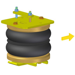 Toyota Hilux (1998-2015) 4x4 vzduchové pérování Dunlop