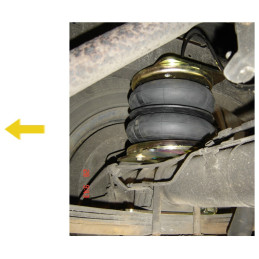 Toyota Hilux (1998-2015) 2x2 vzduchové pérování Dunlop