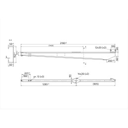Oj KNOTT ZHL35 Ausf. C, 2190 mm/3500 kg pravá