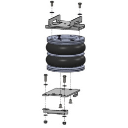 Renault Master X62 (2010-) dvojmontáž, zadní pohon - vzduchové pérování Dunlop