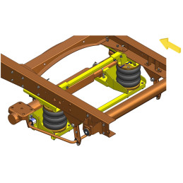 Iveco Daily 30-49 (1985-1999) - vzduchové pérování Dunlop