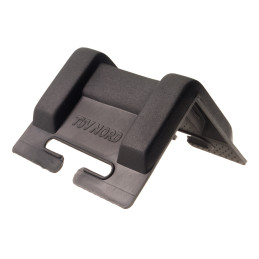 Ochranný roh KPM 130x100 mm pro popruh až 65 mm, černý plast