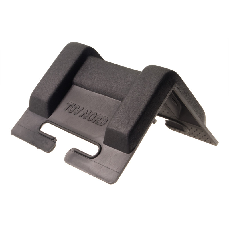 Ochranný roh KPM 130x100 mm pro popruh až 65 mm, černý plast