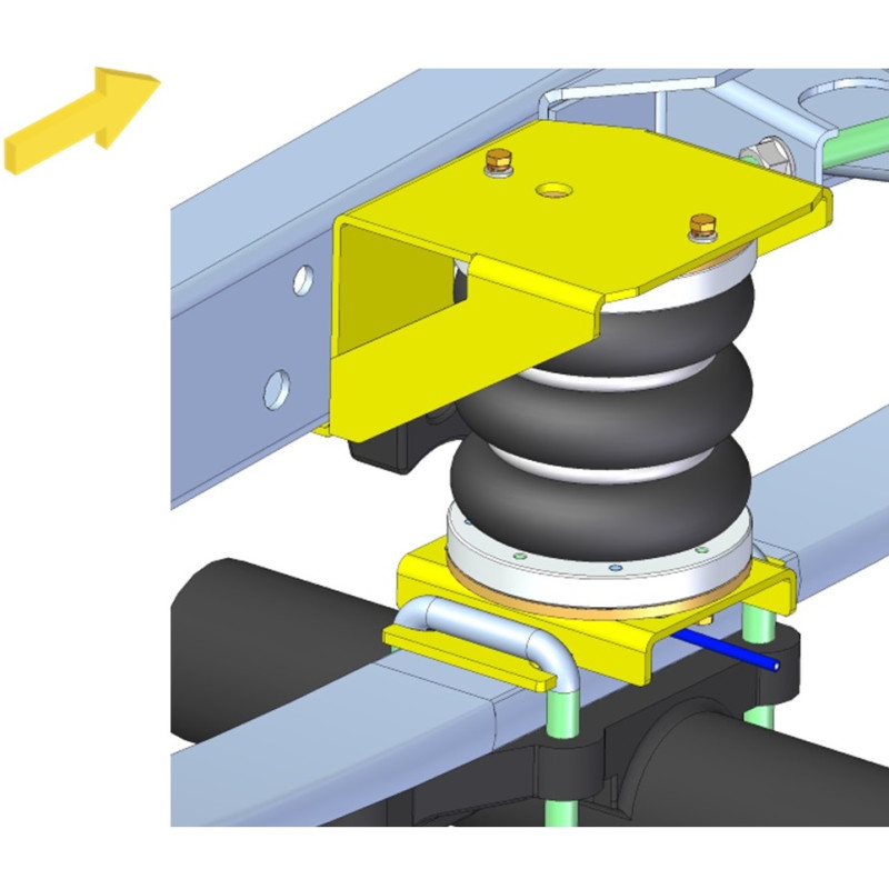 Iveco Daily S (2014-) - vzduchové pérování Dunlop