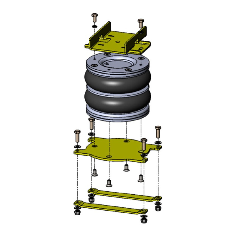 Opel Movano X62 (2010-2020), jednomontáž, přední pohon - vzduchové pérování Dunlop