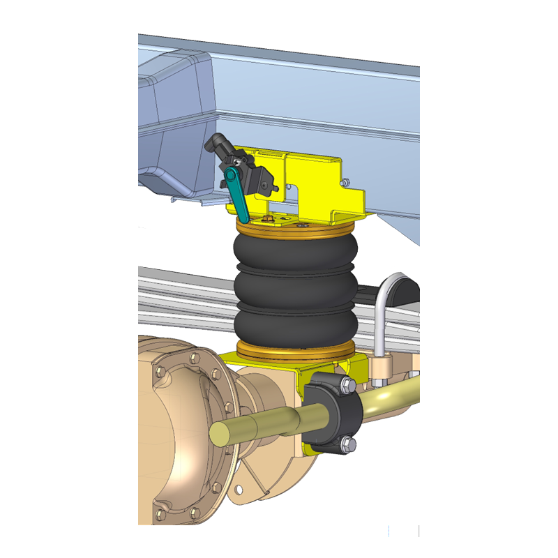 Volkswagen Crafter DRW 4x4  (2017-) přídavné vzduchové měchy Dunlop