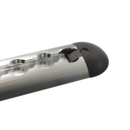 Koncovka pro AirLine lištu 5503 nacvakávací bez šroubování, plast, černá