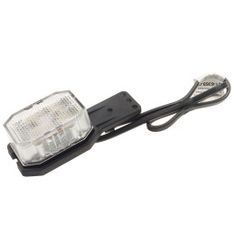 Svítilna doplňková obrysová LED Aspöck Flexipoint 12-24V s odrazkou, na držáku, QS75,pravá