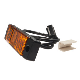 Svítilna boční obrysová LED WAS 220Jw45, 12-24V, s odrazkou, QS150