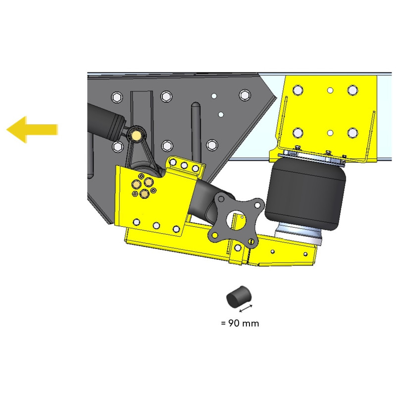 AL-KO 07 C (2009-) snížená náprava, pod šasi - vzduchové pérování DUNLOP