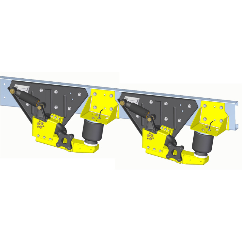 AL-KO 07 C (2009-) snížená dvojnáprava, pod šasi - vzduchové pérování DUNLOP
