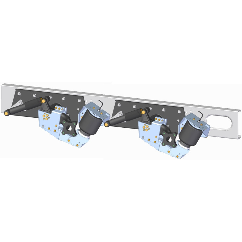 AL-KO AMC Mercedes dvojnáprava - vzduchové pérování DUNLOP