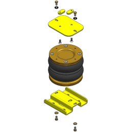 Ford Ranger (2000-2012) 4WD - vzduchové pérování DUNLOP