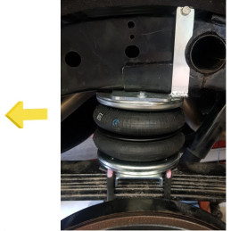 Mitsubishi L200 4WD (2015- ) - přídavné vzduchové pérování Dunlop