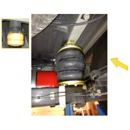 Ford Transit 250/350 (2010-2014) přední pohon, kotoučové brzdy, zvýšený podvozek - vzduchové pérování DUNLOP