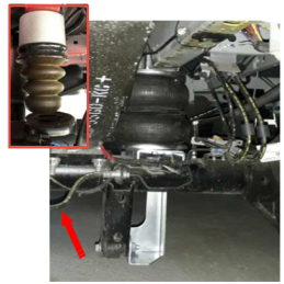 Ford Transit 250/460 (2014-) zadní pohon, jednomontáž - vzduchové pérování DUNLOP