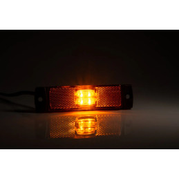 Svítilna boční obrysová LED Fristom FT-017 s odrazkou, QS75