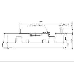 Svítilna Jokon 920 sdružená LED 12V, L-BL/BR/KO/CO/ML, baj7