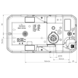 Svítilna Jokon 920 sdružená LED 12V, P-BL/BR/KO/CO/ML, baj7