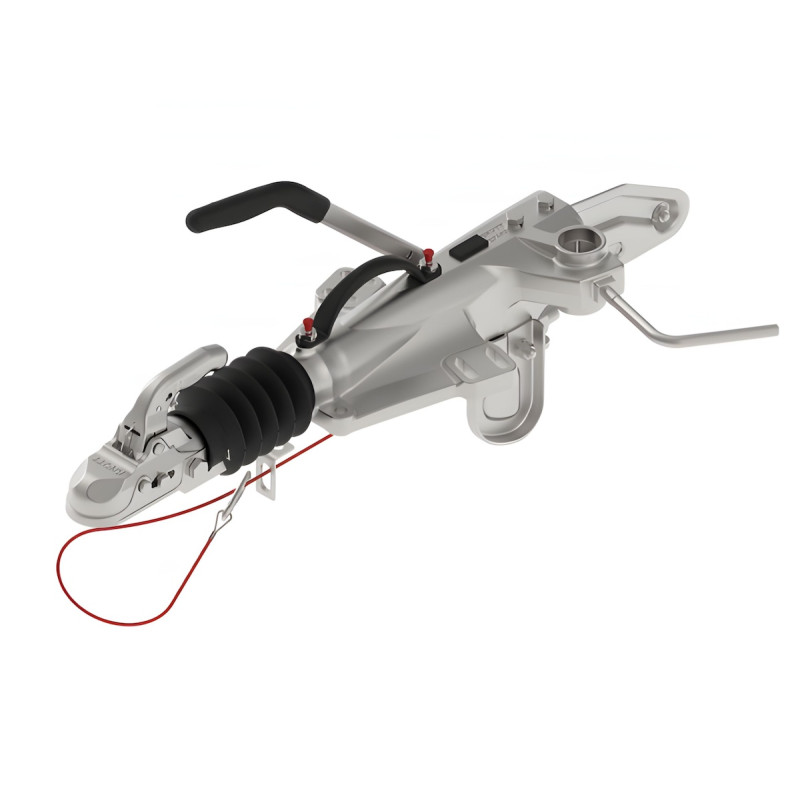 Nájezdová brzda KNOTT KFG35-D (GF) s držákem kolečka 48 mm