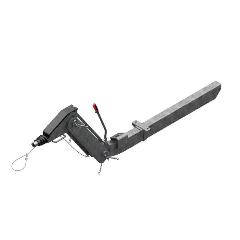 Výškově stavitelná oj AL-KO Optima 161 VB, 850-1600kg, E 1490 mm, pro kol. jed. 1637/2051