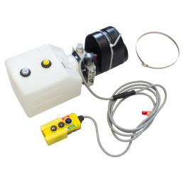 Elektrohydraulické čerpadlo 12V, Binotto, 180bar, s nádrží 8,5l pro přívěsy VAPP