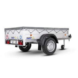 Plachta přes bočnice Handy 8, šedá