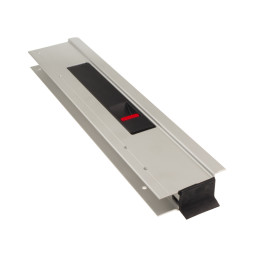 Uzávěr bočnic s lemem SAFEGRIP 400mm levý