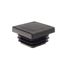 Záslepka do jeklu 30x30 mm černá