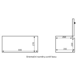 De Haan Ecoline V alu box 600x320x300 mm