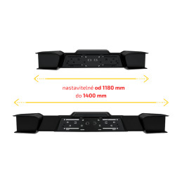 Lokhen Galassy nastavitelná rampa pro zadní sdružené svítilny a registrační značku