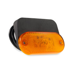 Svítilna boční obrysová LED Jokon SMLR 2002c, 12-24V, s odrazkou, na držáku, QS150