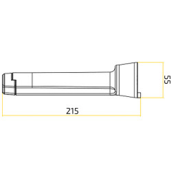 Lokhen Klok držák klínu Crowny 46, plastový