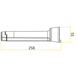Lokhen Klok držák klínu Crowny 53, plastový