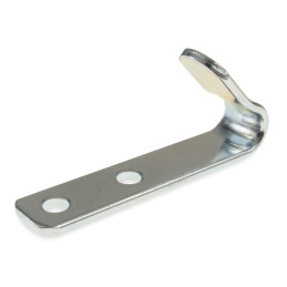 Háček ocelový k napínací gumě, pozink