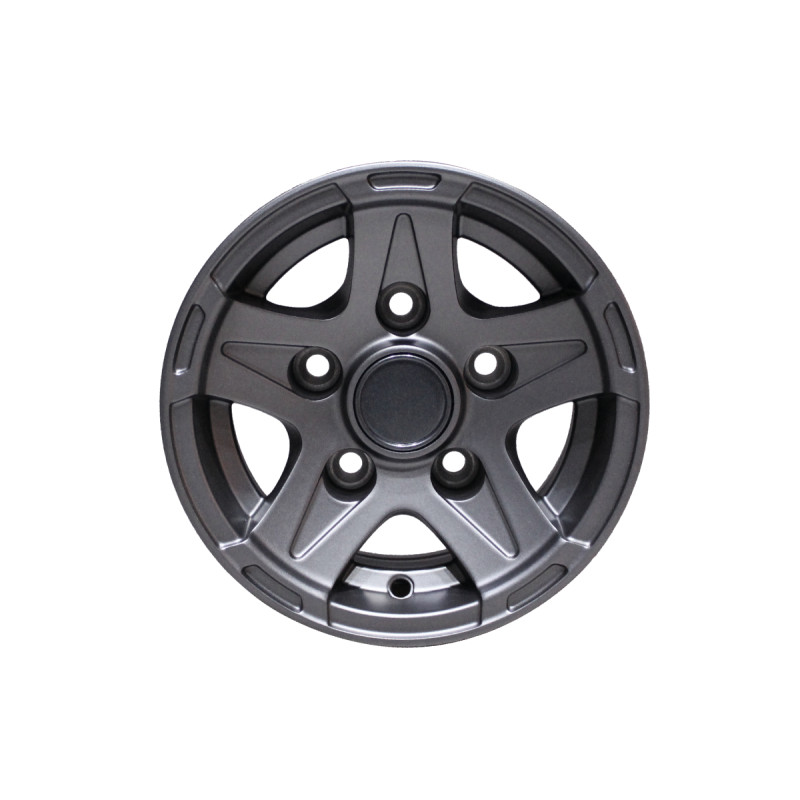 Disk Alu 6,0Jx10 H2 ET0 (112x5) Grey matt