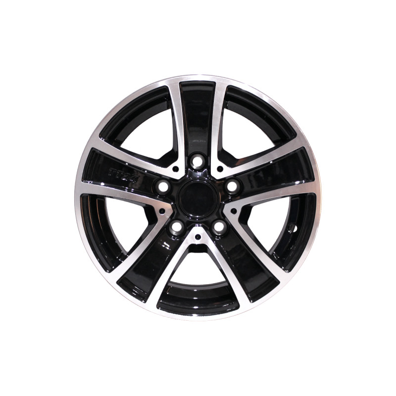 Disk Alu 6,0Jx13 H2 ET30 (112x5) Black Diamond