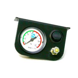 Manometr k vzduchovému pérování s ovladačem pro kompresor