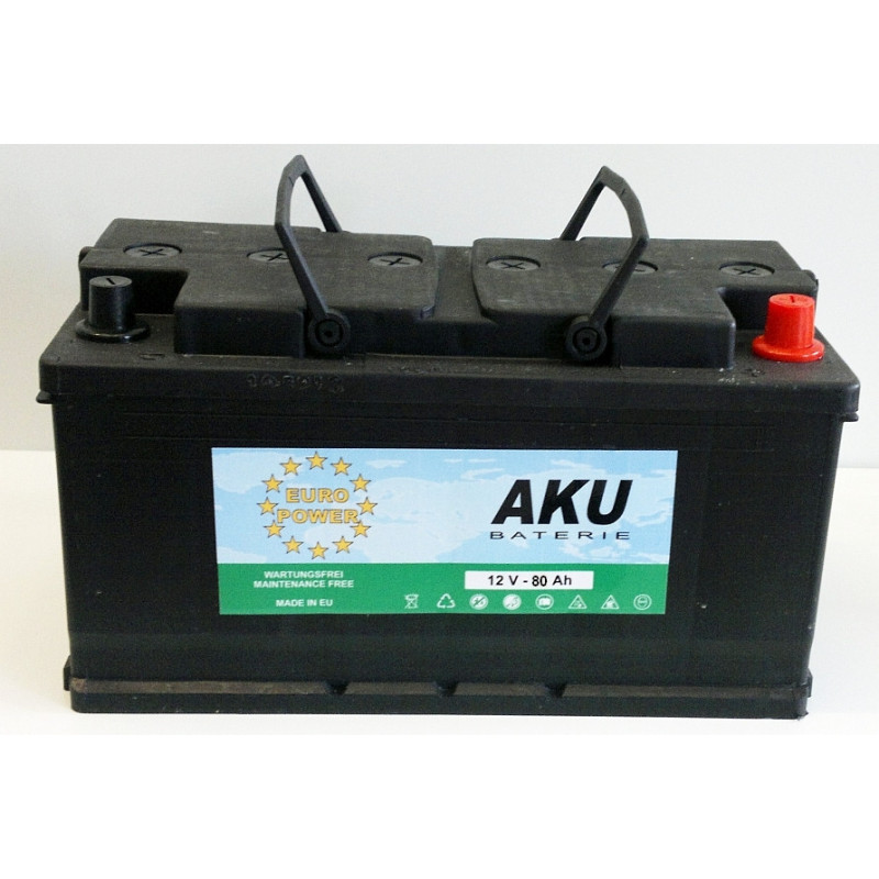 Startovací baterie Euro Power 80Ah